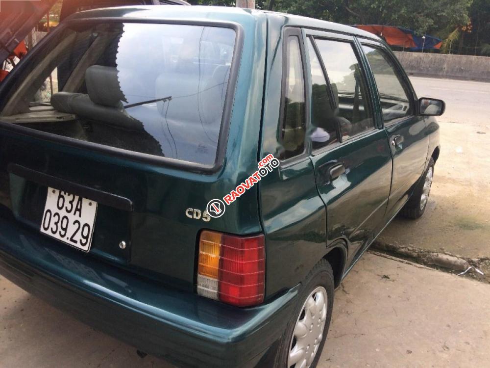 Bán xe Kia Pride CD5 đời 2001, màu xanh -3