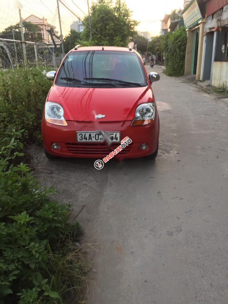 Cần bán gấp Chevrolet Spark 2009, màu đỏ còn mới-0