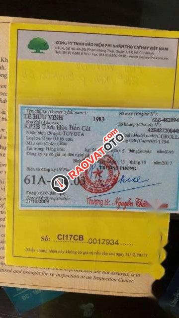 Bán xe Toyota Corolla Altis đời 2009, màu bạc-3