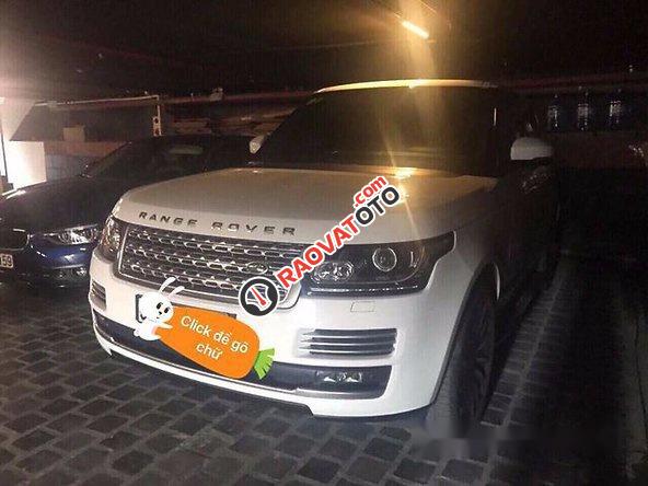 Bán LandRover Range Rover 2014, màu trắng, xe nhập như mới giá cạnh tranh-0