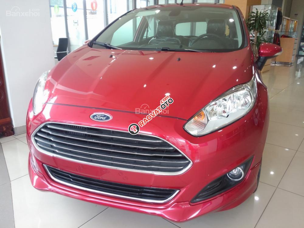 Bán Ford Fiesta 1.0 Turbo Ecoboost mới 100%, màu đỏ. Tặng kèm BHVC+PK] nhập khẩu ráp CKD-10