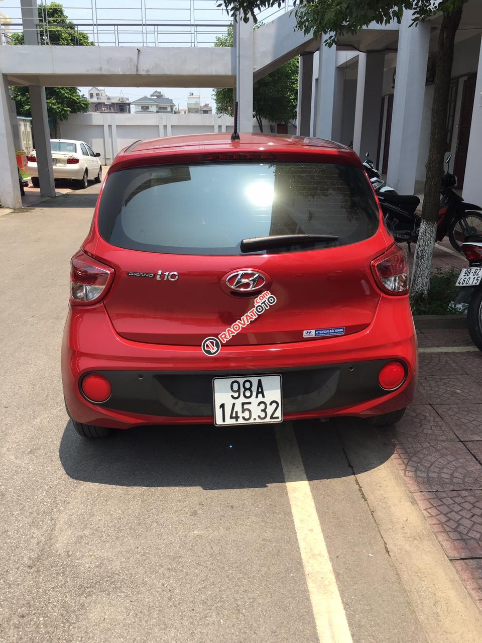 Cần bán xe Hyundai Grand i10 đời 2018, màu đỏ, bản đủ, có xe ngay-7