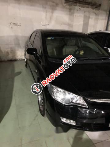 Bán xe Honda Civic đời 2007, màu đen-2