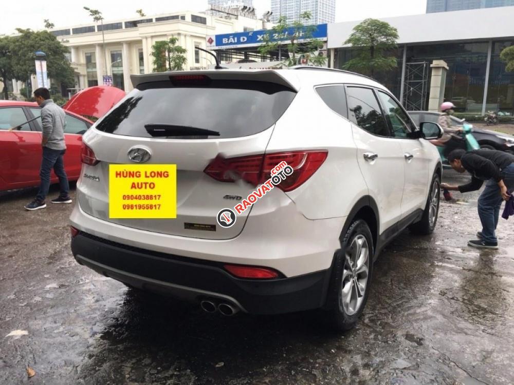 Bán xe Hyundai Santa Fe 2.4L 4WD đời 2016, màu trắng-9