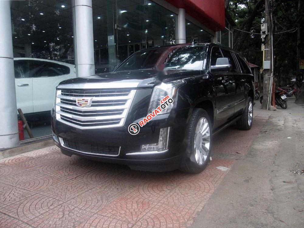 Cần bán Cadillac Escalade ESV Platinium đời 2017, màu đen, nhập khẩu nguyên chiếc-2