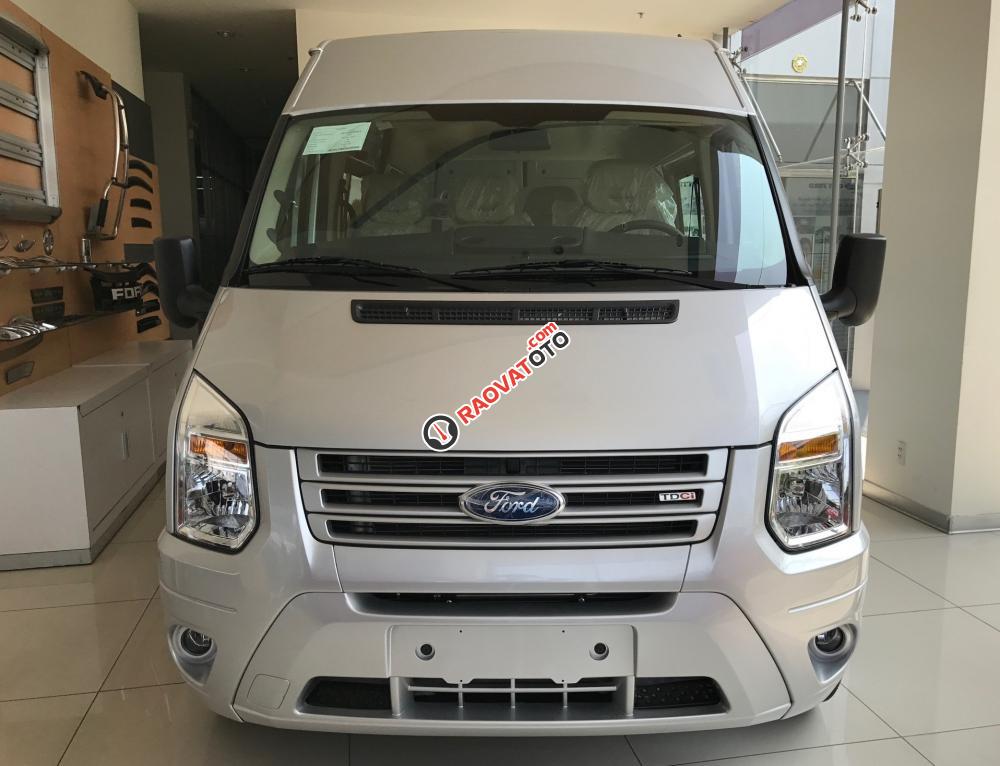 Bán xe Ford Transit 2018 màu bạc, giá thương lượng, liên hệ để lấy giá gốc-0