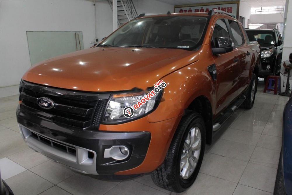 Cần bán lại xe Ford Ranger Wildtrak 3.2L 4x4 AT đời 2015, nhập khẩu Thái Lan, 675tr-0