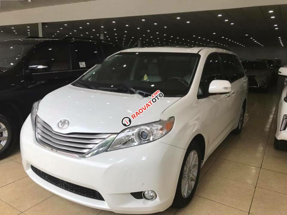 Cần bán Toyota Sienna 3.5 Limited đời 2014, màu trắng, xe nhập-1