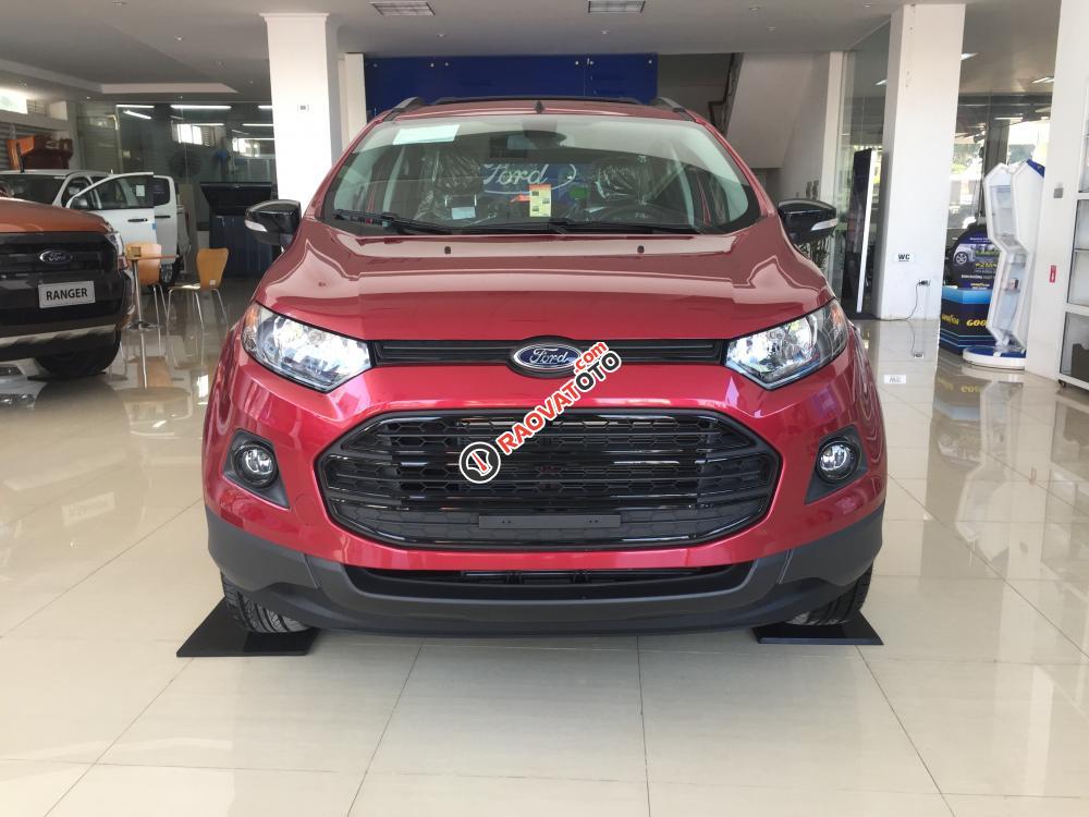 Bán xe Ford EcoSport Titanium 1.5L AT Black Edition mới tại Vĩnh Phúc, màu đỏ, giá thương lượng-0