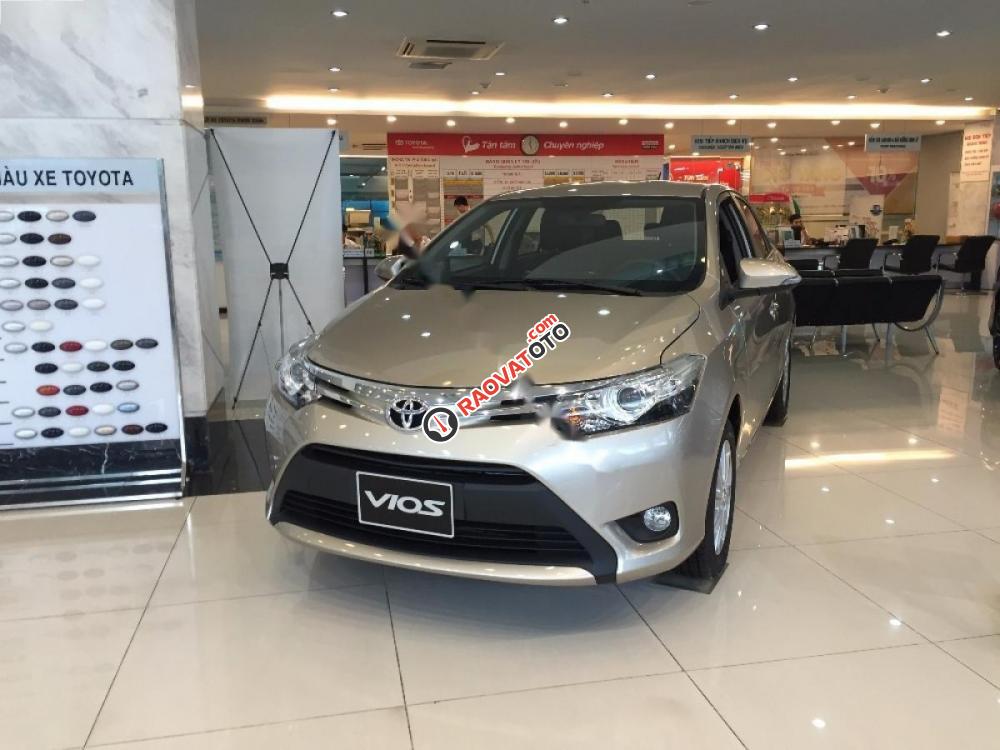 Cần bán Toyota Vios 1.5G năm 2017, màu nâu, giá 543tr-3