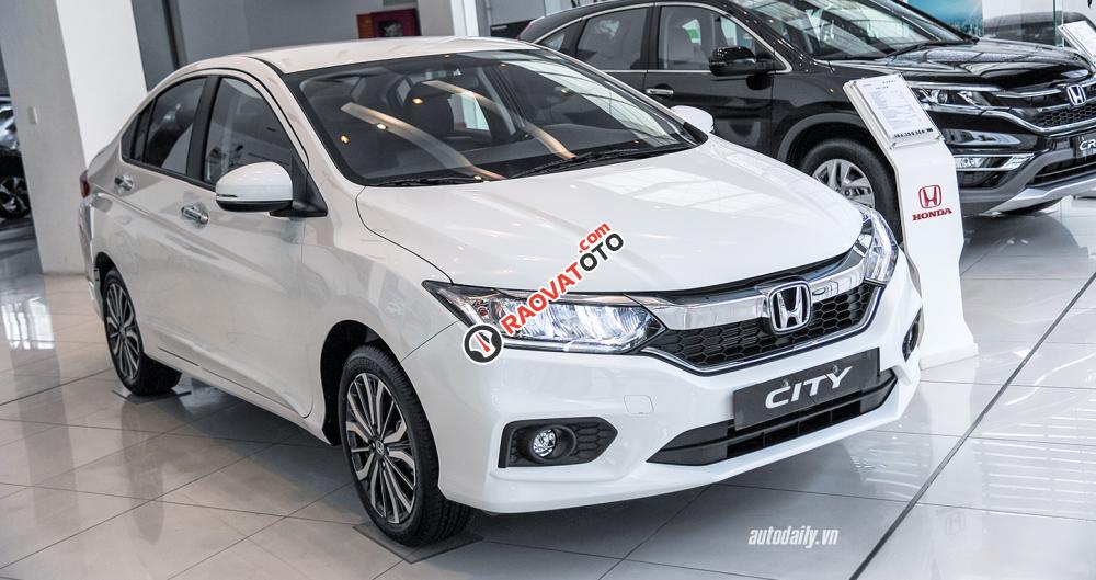 Bán Honda City 1.5 CVT TOP năm 2017, màu trắng, nhập khẩu nguyên chiếc, 604tr-2