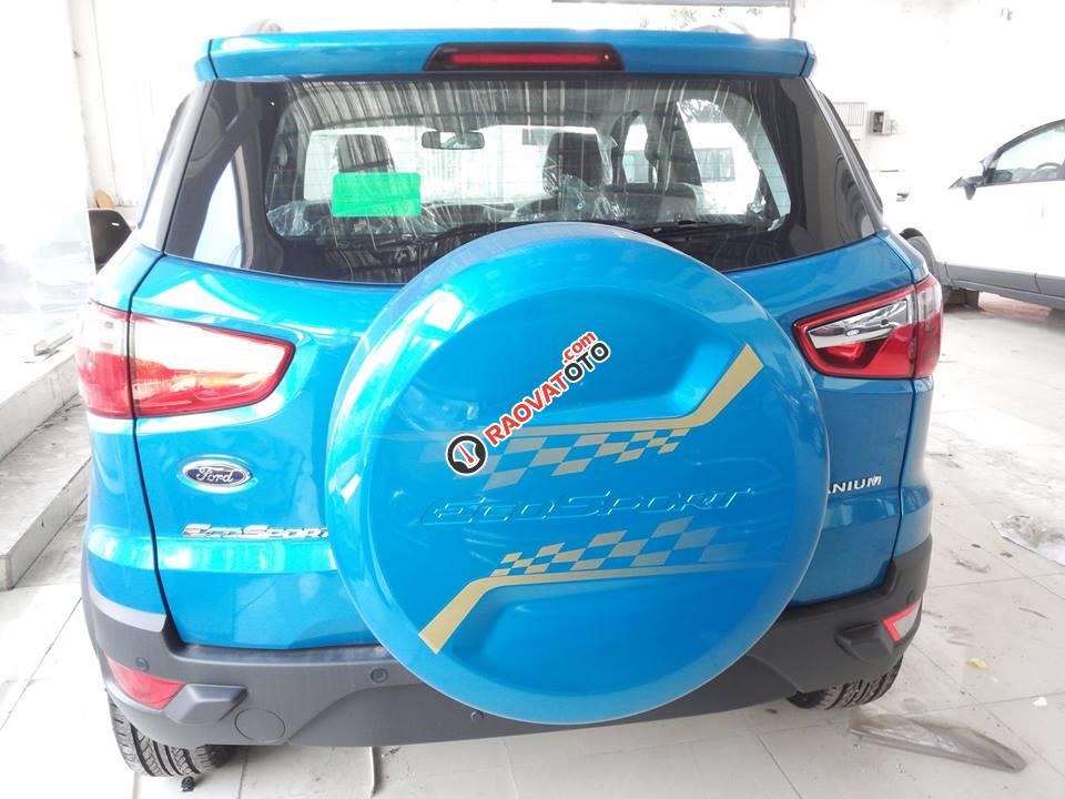 Ford EcoSport Titanium 1.5L AT đời 2017, màu xanh lam, giá tốt nhất miền nam: 0905.655.003-3