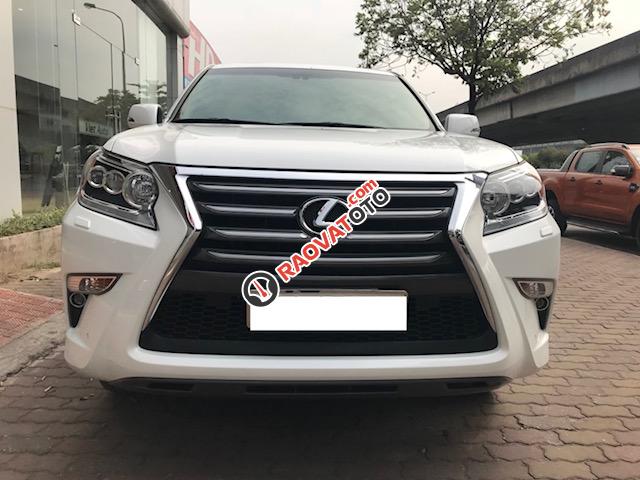 Bán Lexus GX460 Mỹ đời 2016, màu trắng, đăng ký 2017, chạy 5600Mile, như mới-0