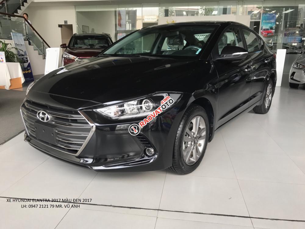 Xe Hyundai Elantra model 2018 màu đen - Đà nẵng, giảm giá 80 triệu, chỉ còn 549 triệu, Lh: 0941 295 79-3