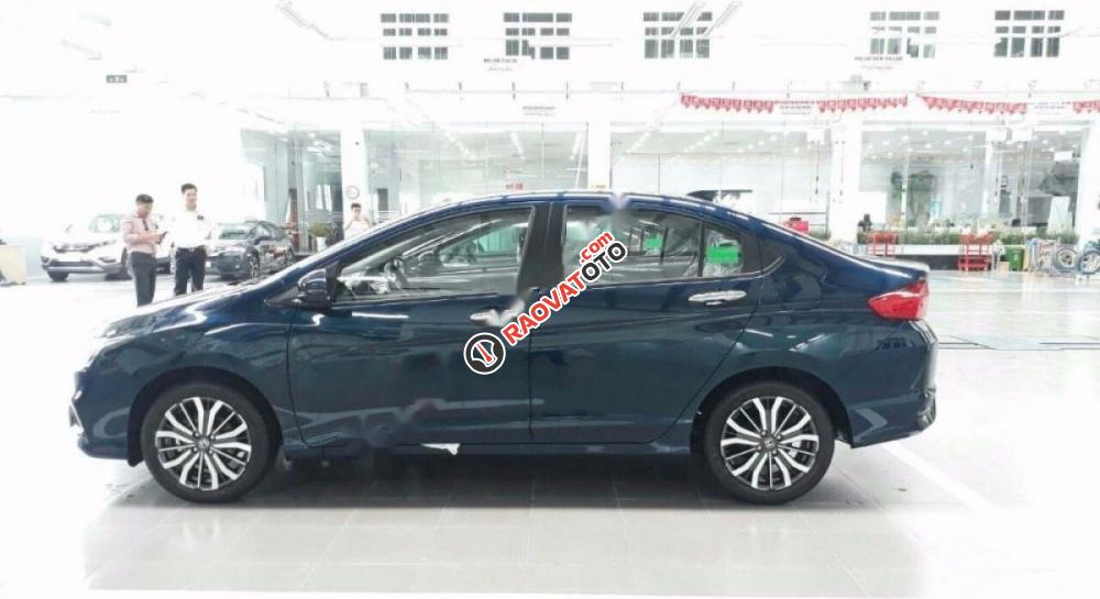 Cần bán xe Honda City 1.5 2017, màu xanh -2