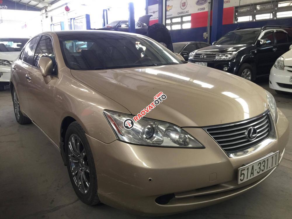 Cần bán lại xe Lexus ES 350 2007, màu vàng, nhập khẩu nguyên chiếc số tự động-0