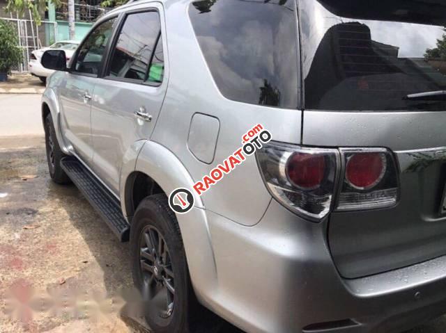 Bán Toyota Fortuner G 2.4 năm 2016, màu bạc-4