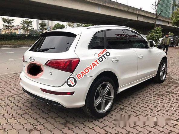 Bán Audi Q5 3.2 Sline năm 2010, màu trắng, xe nhập chính chủ-6