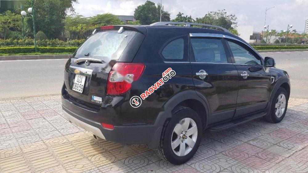 Cần bán lại xe Chevrolet Captiva LTZ 2.4 AT đời 2007, màu đen, giá 265tr-1