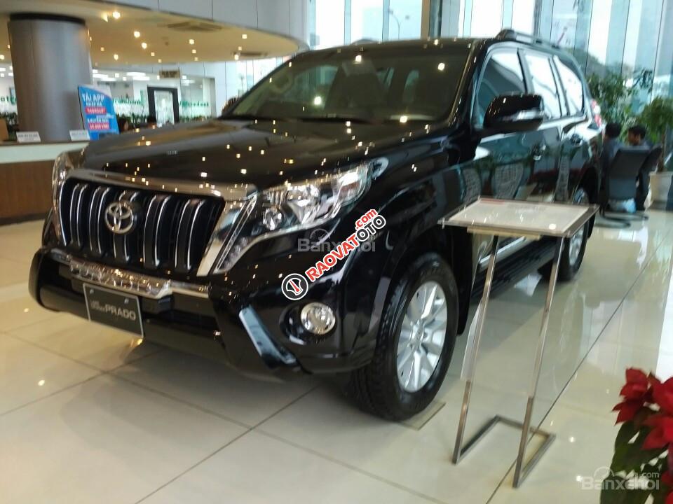 Toyota Prado xanh lục 2017 - Cập nhật lô xe tháng 4/2017 - Đại lý Toyota Mỹ Đình/ Hotline: 0973.306.136-8