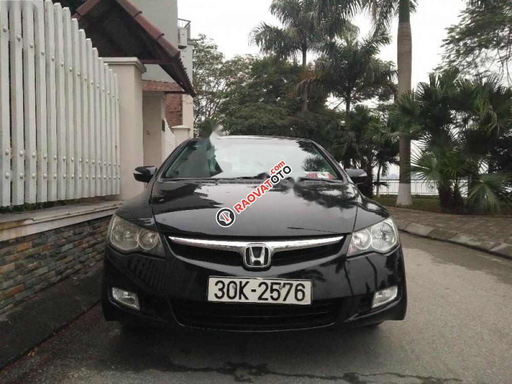 Bán Honda Civic 2.0 AT đời 2009, màu đen chính chủ giá cạnh tranh-1