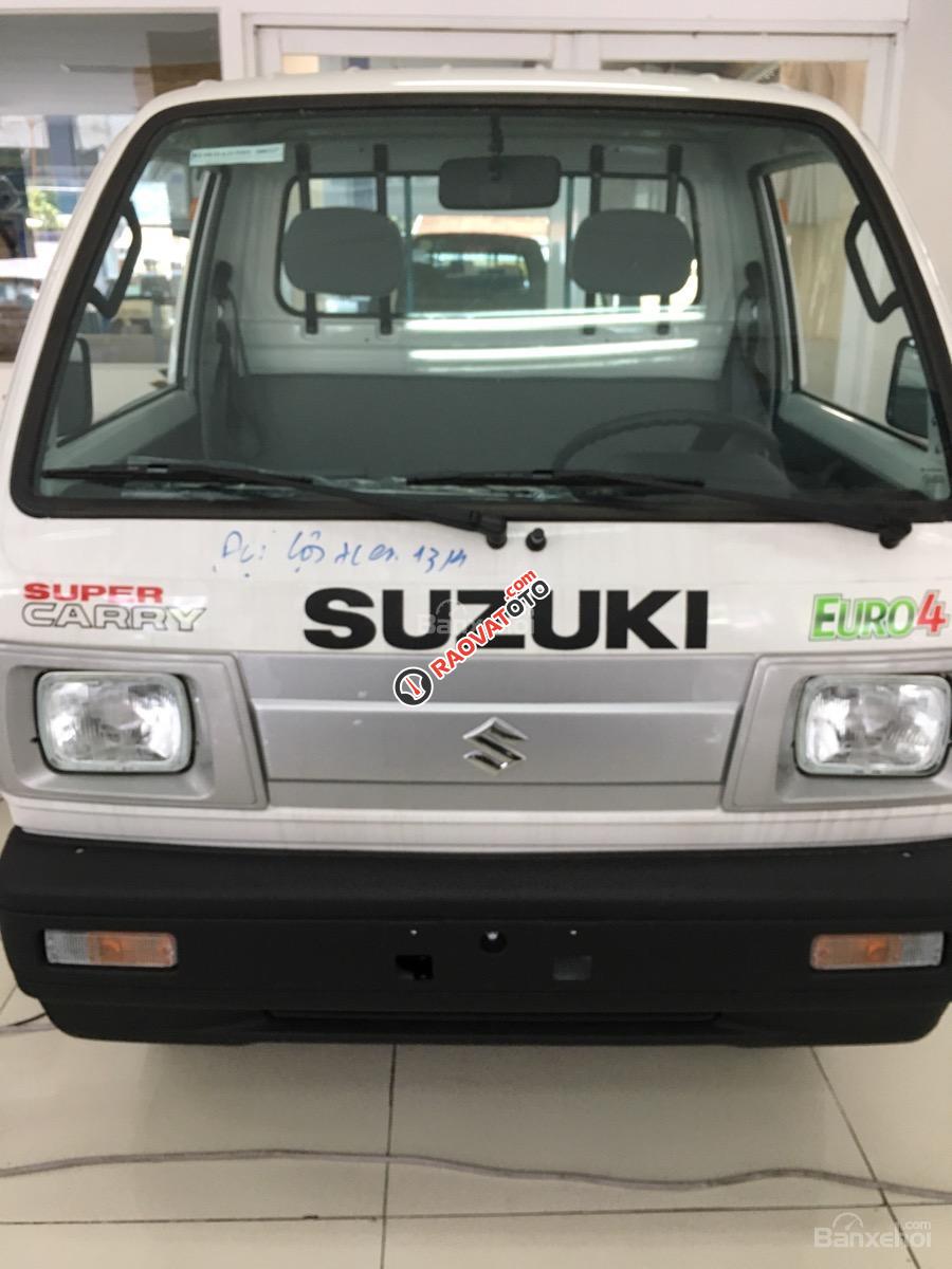 Bán Suzuki Super Carry Truck - 2018 - màu trắng - Euro 4 - xe có sẵn - liên hệ 01642265697-0