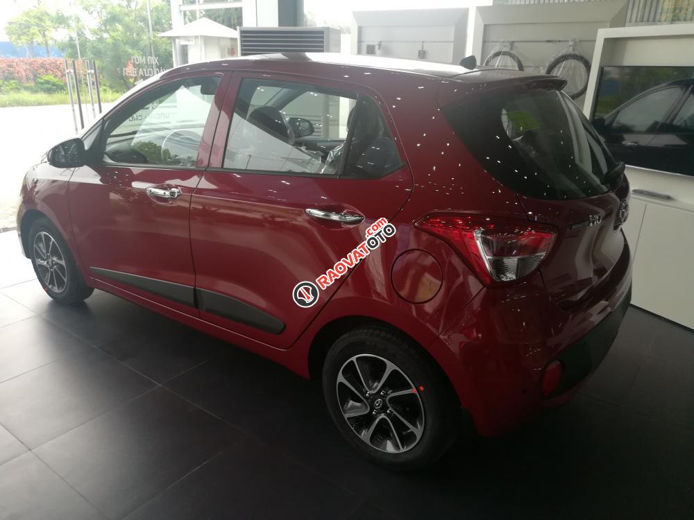 Bán Hyundai Grand i10 1.2 AT đời 2017, màu đỏ, giá chỉ 395 triệu-3