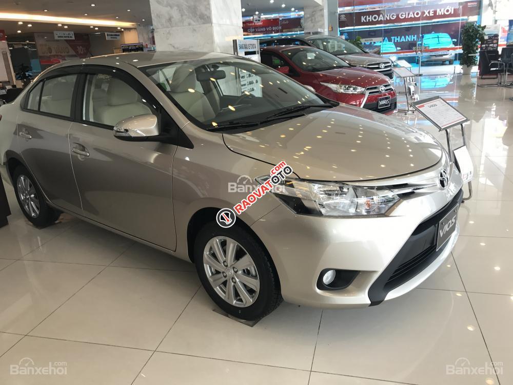 Bán Toyota Vios sản xuất 2018, giá rẻ nhất Hà Nội, tặng BHVC + phụ kiện đầy đủ, hỗ trợ trả góp lãi suất thấp-1