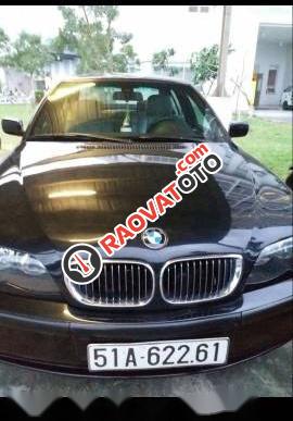 Bán BMW 3 Series đời 2005, màu đen  -1