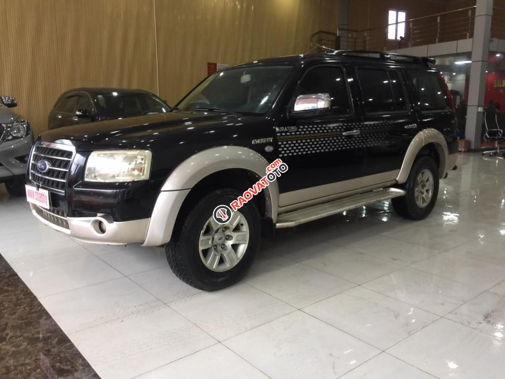 Bán Ford Everest 2.5MT 2007, màu đen, 385tr-7