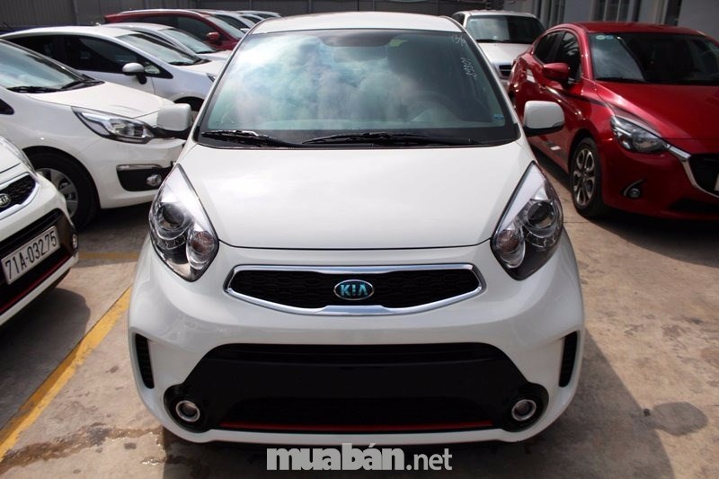 Bán ô tô Kia Morning đời 2017, màu trắng, nhập khẩu-5