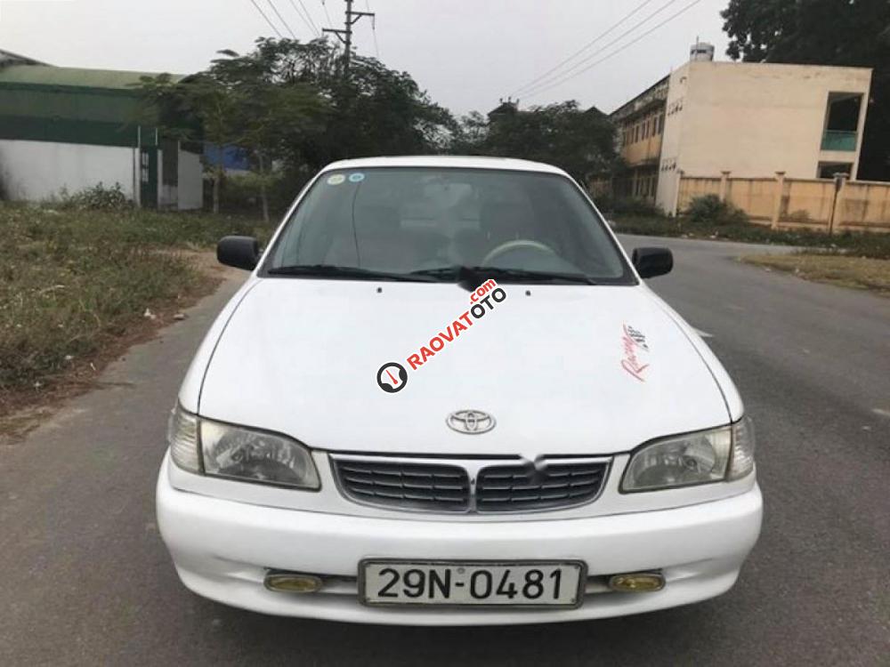 Cần bán gấp Toyota Corolla XL 1.3 MT 1999, màu trắng giá cạnh tranh-0