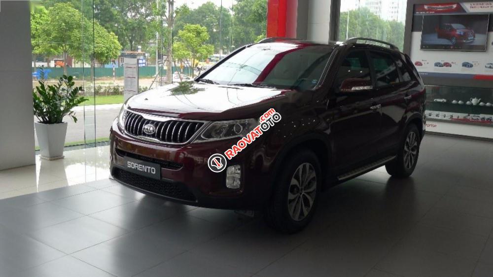 Cần bán xe Kia Sorento GATH đời 2017, màu đỏ, 903tr-8