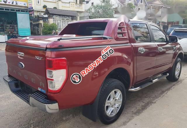 Bán ô tô Ford Ranger XLT đời 2013, màu đỏ-4