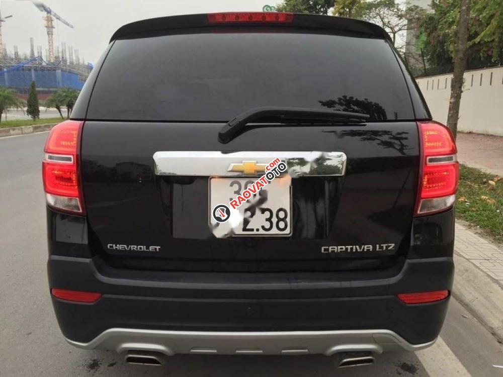 Bán Chevrolet Captiva Revv LTZ 2.4 AT đời 2016, màu đen như mới-2