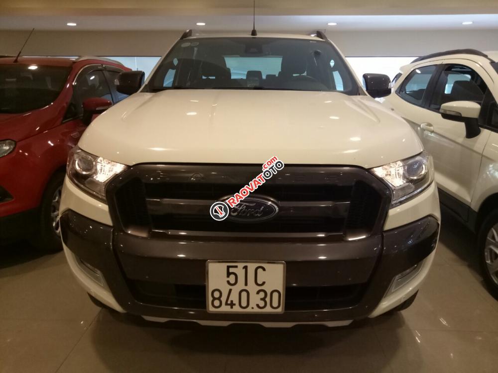 Ranger WildTrak 3.2 đời 2016 dẫn động 2 cầu, xe cực đẹp, full đồ chơi-0