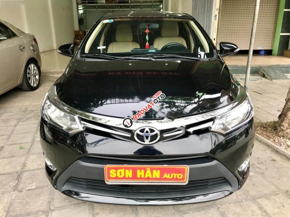 Xe Toyota Vios E đời 2015, màu đen số sàn, 459 triệu-1