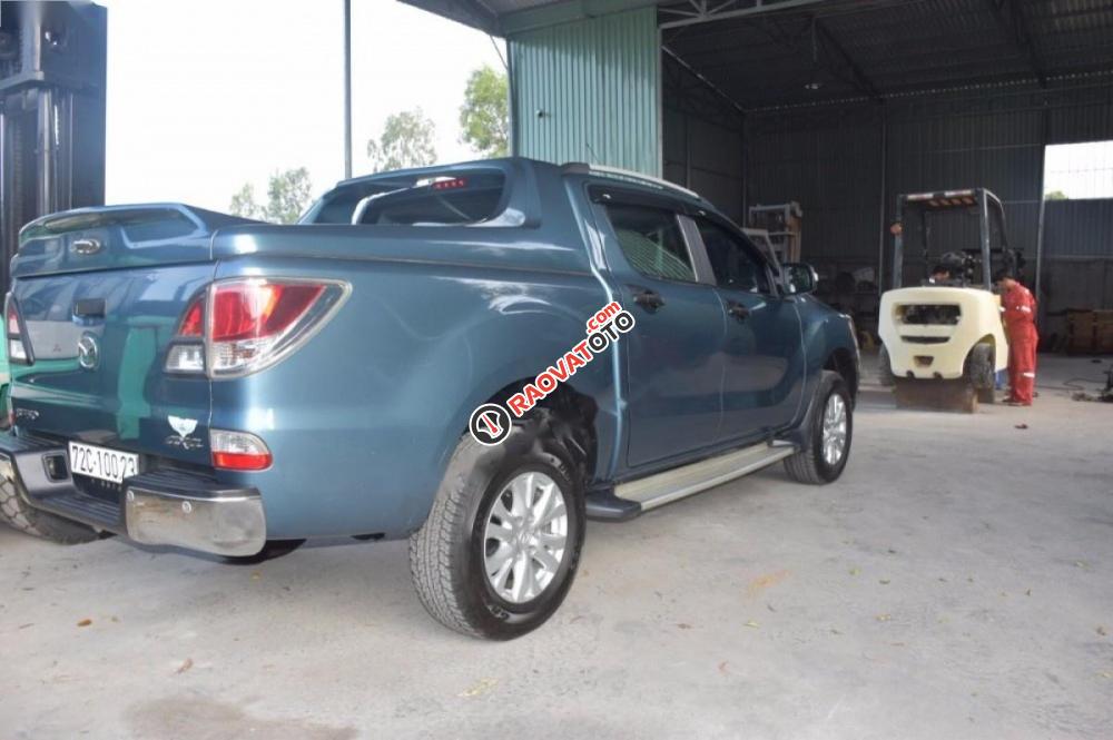 Cần bán lại xe Mazda BT 50 đời 2014, màu xanh lam, xe nhập ít sử dụng, giá tốt-4