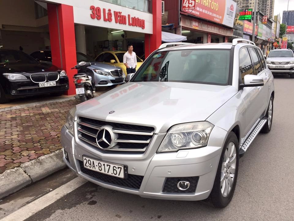 Bán xe Mercedes GLK 300 4 matic đời 2009, màu bạc, nhập khẩu, số tự động, giá tốt-5