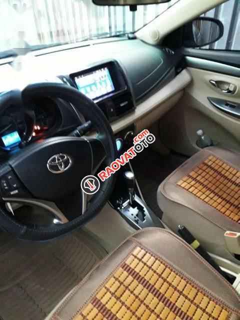 Bán Toyota Vios G đời 2017, màu bạc số tự động-4