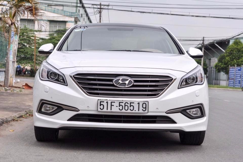 Cần bán gấp Hyundai Sonata đời 2015, màu trắng, nhập khẩu, còn mới giá cạnh tranh-5