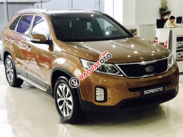 Cần bán Kia Sorento GATH 2017, màu vàng-2