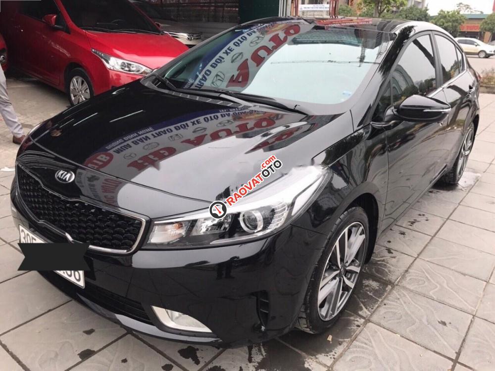 Bán xe Kia Cerato 1.6 AT đời 2016, màu đen còn mới-3
