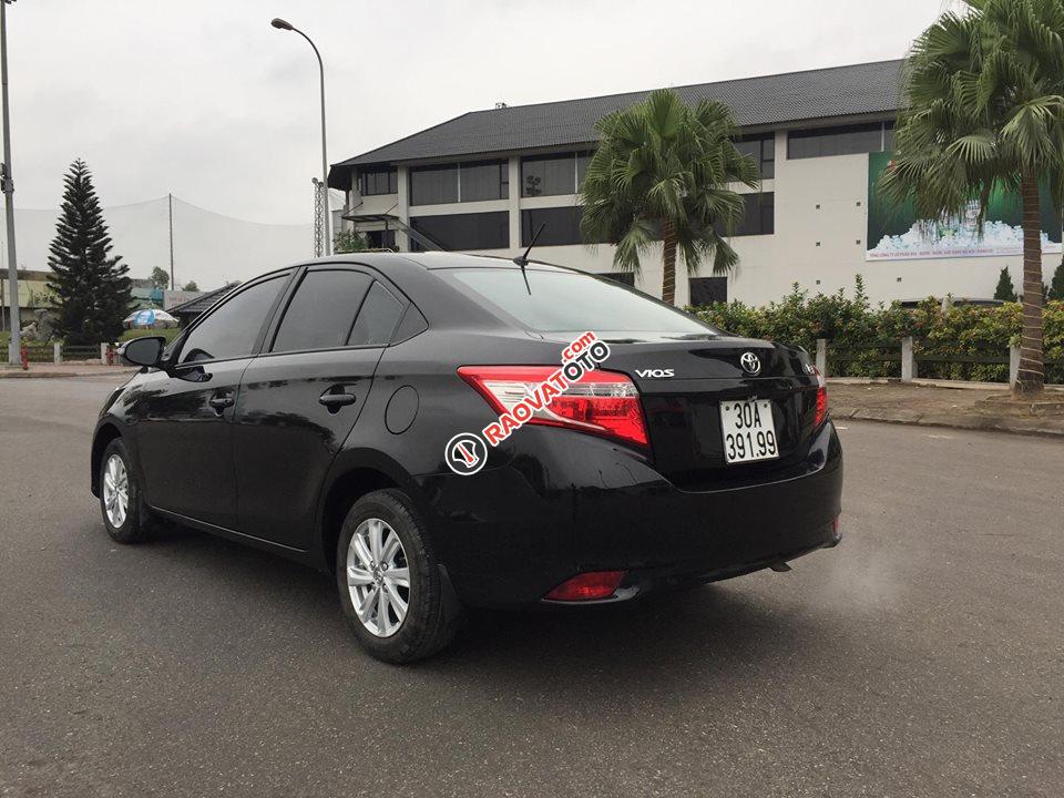 Bán xe Toyota Vios 1.5 E đời 2014, màu đen chính chủ xe gia đình-5