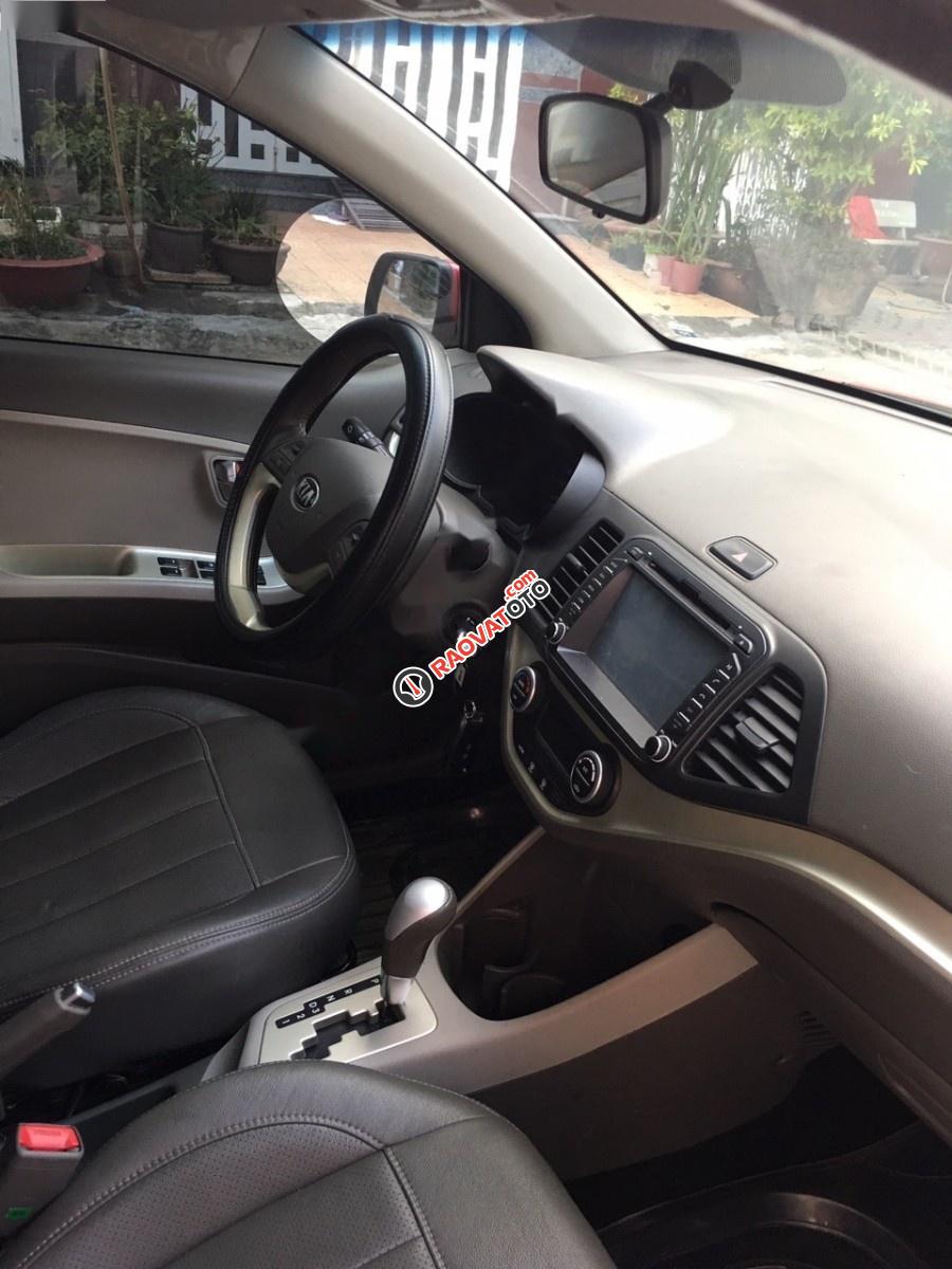 Cần bán gấp Kia Morning Si đời 2015, màu đỏ số tự động, giá tốt-7