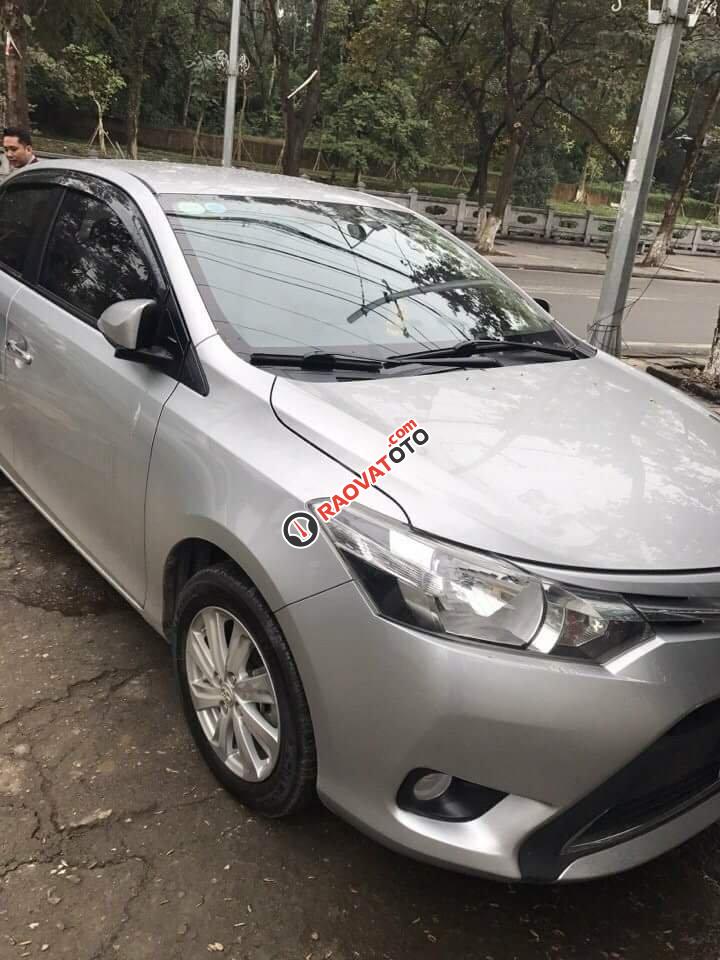 Bán Toyota Vios MT năm 2015, màu bạc số sàn, giá chỉ 460 triệu-5