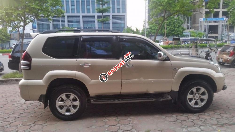 Bán xe Toyota Land Cruiser Prado GX đời 2008, màu vàng, xe nhập -3