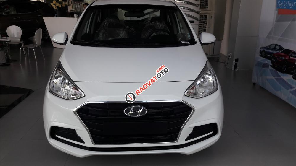 Mua Hyundai Grand i10 1.2Mt Sedan Base, chạy kinh doanh, ngoài giảm giá lại còn được, hỗ trợ đăng ký Grab Free-0