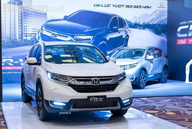 Bán Honda CR V đời 2017, xe nhập-0