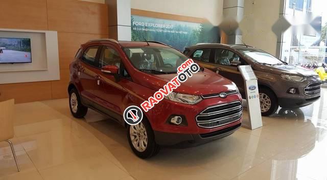 Bán xe Ford EcoSport đời 2017, màu đỏ-3